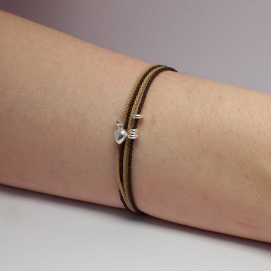 Brun Profond & Beige Cendré