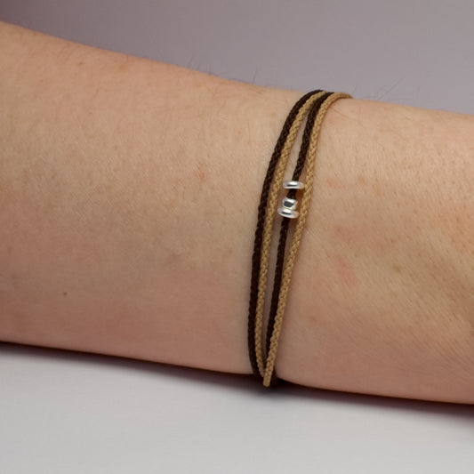 Brun Profond & Beige Cendré