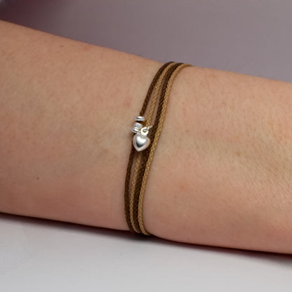 Brun Naturel & Beige Cendré